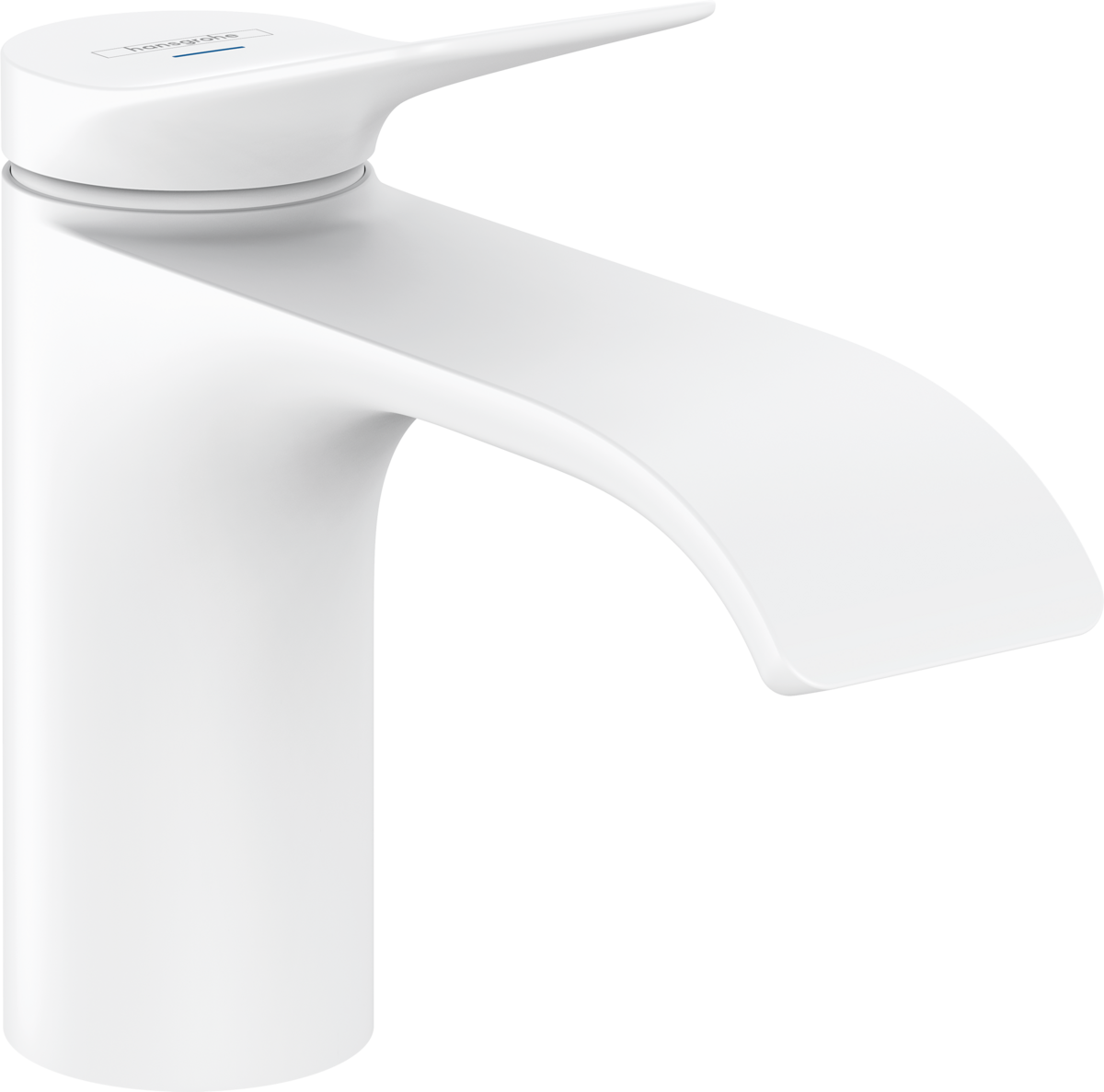 Hansgrohe Vivenis Pillar Tap 80 For Cold Water without Waste Set - Matt White - 75013700