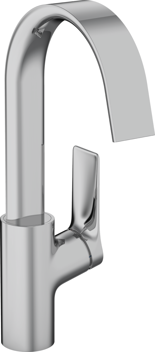 Hansgrohe Vivenis Single Lever Basin Mixer 210 With Swivel Spout Without Waste Set - Chrome - 75032000