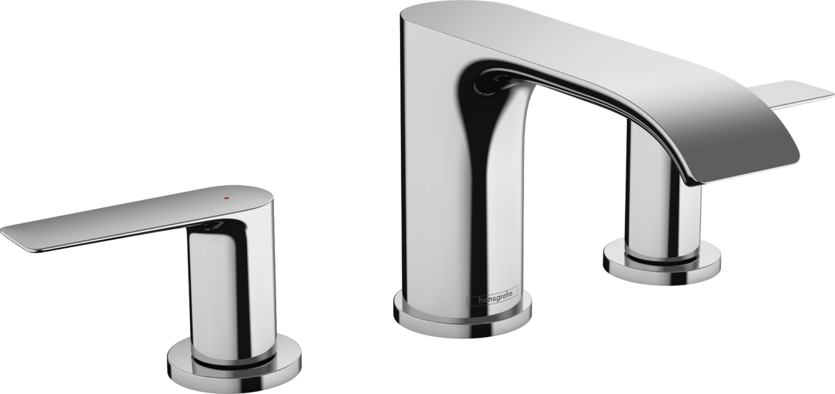 Hansgrohe Vivenis 3-hole Basin Mixer 90 With Pop-up Waste Set - Chrome - 75033000