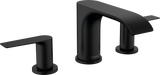 Hansgrohe Vivenis 3-hole Basin Mixer 90 With Pop-up Waste Set - Matt Black - 75033670
