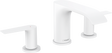 Hansgrohe Vivenis 3-hole Basin Mixer 90 With Pop-up Waste Set - Matt White - 75033700