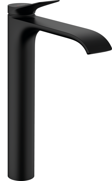Hansgrohe Vivenis Single Lever Basin Mixer 250 For Washbowls Without Waste Set - Matt Black - 75042670