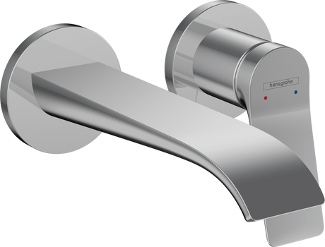 Hansgrohe Vivenis Single Lever Basin Mixer For Concealed Installation Wall-mounted With Spout 192mm - Chrome - 75050000