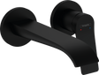 Hansgrohe Vivenis Single Lever Basin Mixer For Concealed Installation Wall-mounted With Spout 192mm - Matt Black - 75050670