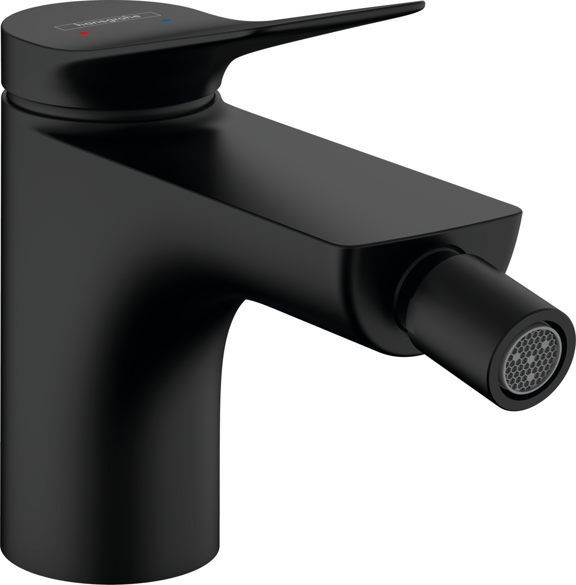 Hansgrohe Vivenis Single Lever Bidet Mixer With Pop-up Waste Set - Matt Black - 75200670