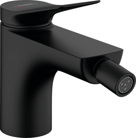 Hansgrohe Vivenis Single Lever Bidet Mixer With Pop-up Waste Set - Matt Black - 75200670