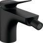 Hansgrohe Vivenis Single Lever Bidet Mixer With Pop-up Waste Set - Matt Black - 75200670