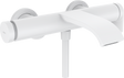 Hansgrohe Vivenis Single Lever Bath Mixer For Exposed Installation - Matt White - 75420700