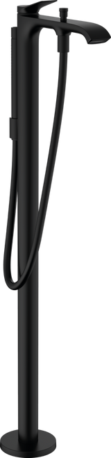 Hansgrohe Vivenis Single Lever Floor-standing Bath Mixer - Matt Black - 75445670
