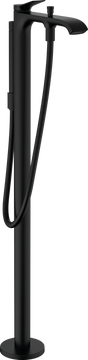 Hansgrohe Vivenis Single Lever Floor-standing Bath Mixer - Matt Black - 75445670