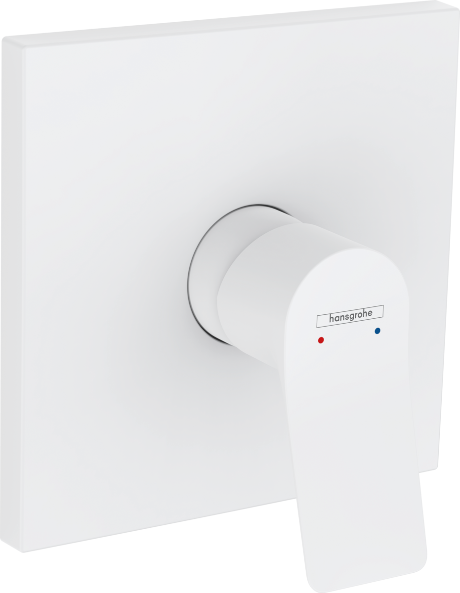 Hansgrohe Vivenis Single Lever Shower Mixer For Concealed Installation - Matt White - 75615700