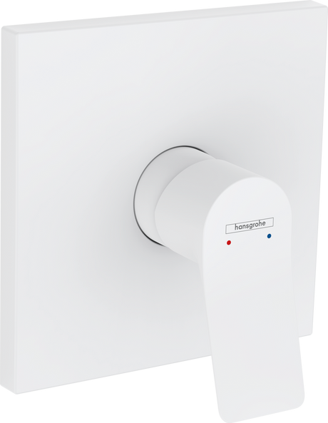 Hansgrohe Vivenis Single Lever Shower Mixer For Concealed Installation - Matt White - 75615700