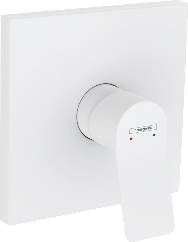 Hansgrohe Vivenis Single Lever Shower Mixer For Concealed Installation - Matt White - 75615700