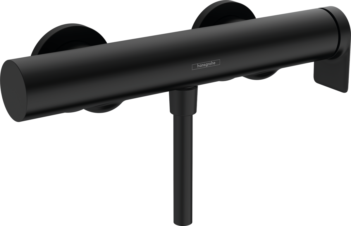Hansgrohe Vivenis Single Lever Shower Mixer For Exposed Installation - Matt Black - 75620670