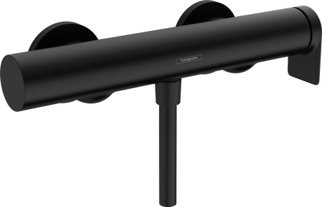 Hansgrohe Vivenis Single Lever Shower Mixer For Exposed Installation - Matt Black - 75620670