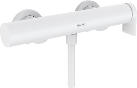 Hansgrohe Vivenis Single Lever Shower Mixer For Exposed Installation - Matt White - 75620700