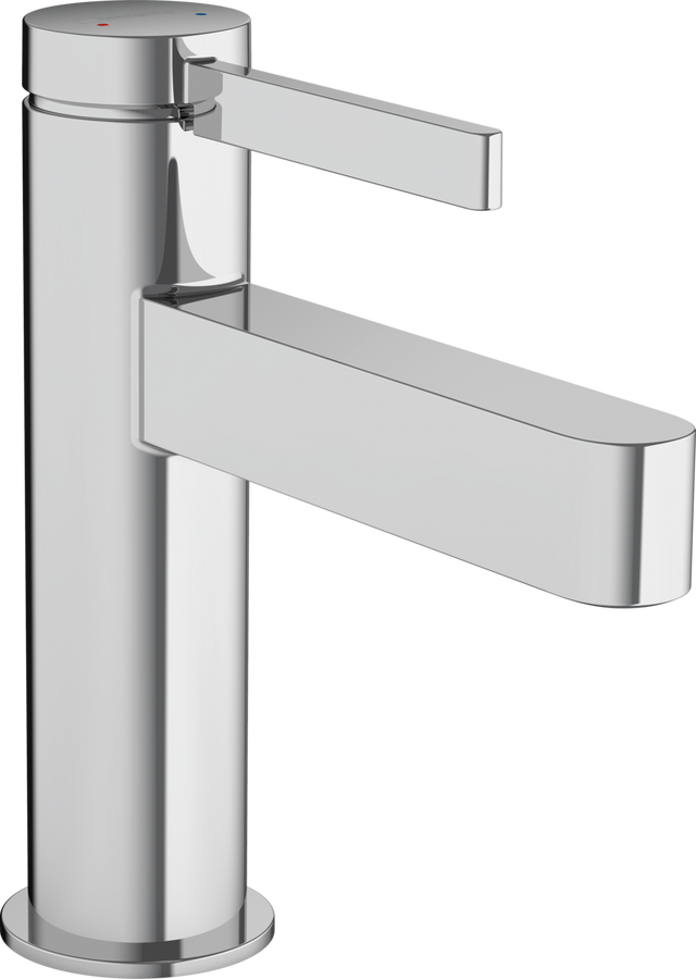 Hansgrohe Finoris Single Lever Basin Mixer 100 With Push-open Waste Set - Chrome - 76010000