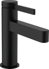 Hansgrohe Finoris Pillar Tap 100 For Cold Water without Waste Set - Matt Black - 76013670