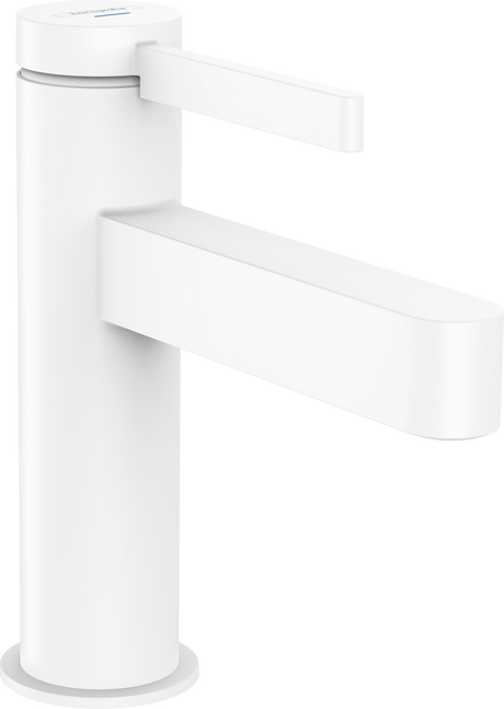 Hansgrohe Finoris Pillar Tap 100 For Cold Water without Waste Set - Matt White - 76013700