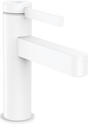Hansgrohe Finoris Pillar Tap 100 For Cold Water without Waste Set - Matt White - 76013700