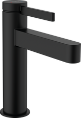 Hansgrohe Finoris Single Lever Basin Mixer 110 With Pop-up Waste Set - Matt Black - 76020670