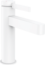 Hansgrohe Finoris Single Lever Basin Mixer 110 with Push-open Waste Set - Matt White - 76023700