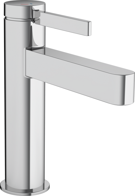 Hansgrohe Finoris Single Lever Basin Mixer 110 Coolstart With Push-open Waste Set - Chrome - 76024000