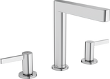 Hansgrohe Finoris 3-hole Basin Mixer 160 With Push-open Waste Set - Chrome - 76034000