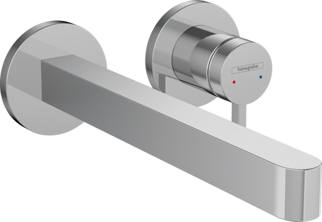 Hansgrohe Finoris Single Lever Basin Mixer For Concealed Installation Wall-mounted With Spout 228mm - Chrome - 76050000
