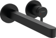 Hansgrohe Finoris Single Lever Basin Mixer For Concealed Installation Wall-mounted With Spout 228mm - Matt Black - 76050670
