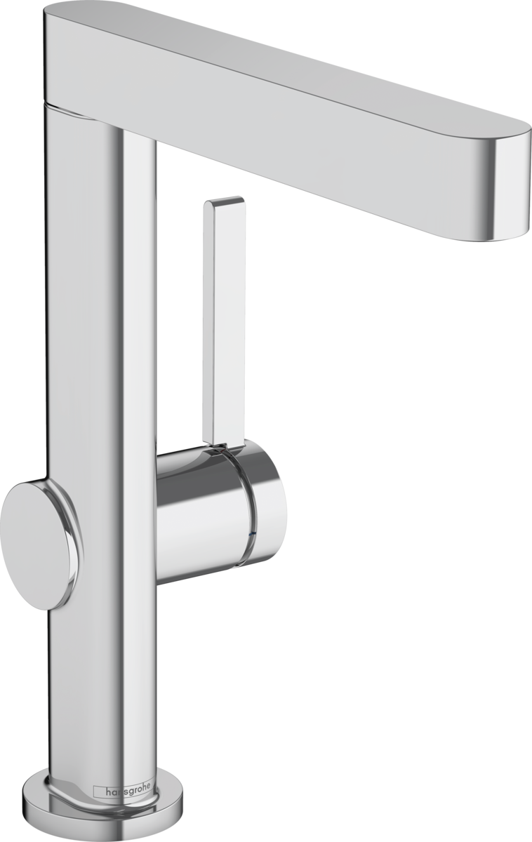 Hansgrohe Finoris Single Lever Basin Mixer 230 with Swivel Spout And Push-open Waste Set - Chrome - 76060000