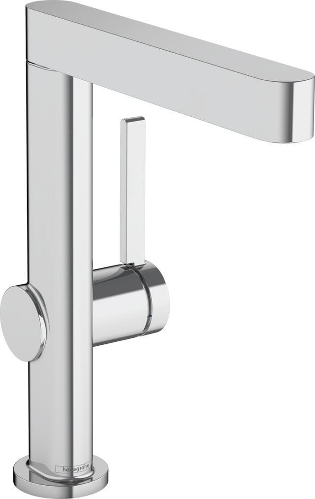 Hansgrohe Finoris Single Lever Basin Mixer 230 with Swivel Spout And Push-open Waste Set - Chrome - 76060000