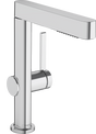 Hansgrohe Finoris Single Lever Basin Mixer 230 with Pull-out Spray  2jet And Push-open Waste Set - Chrome - 76063000