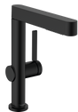Hansgrohe Finoris Single Lever Basin Mixer 230 with Pull-out Spray  2jet And Push-open Waste Set - Matt Black - 76063670 - DISCONTINUED