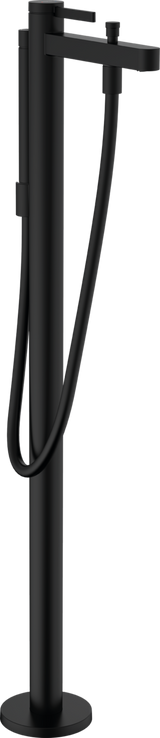 Hansgrohe Finoris Single Lever Bath Mixer Floor standing - Matt Black - 76445670