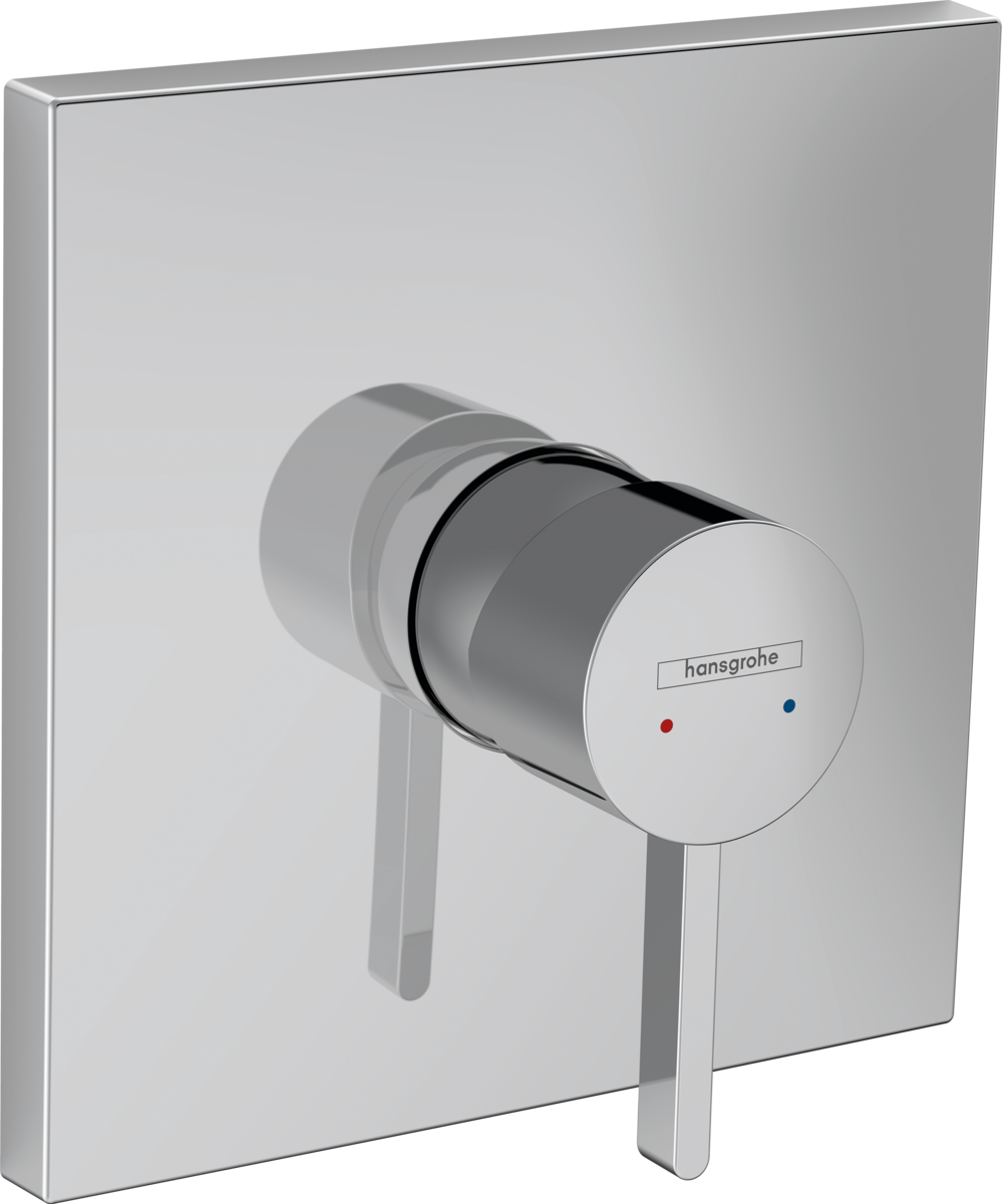 Hansgrohe Finoris Single Lever Shower Mixer For Concealed Installation - Chrome - 76615000