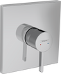Hansgrohe Finoris Single Lever Shower Mixer For Concealed Installation - Chrome - 76615000