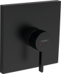 Hansgrohe Finoris Single Lever Shower Mixer For Concealed Installation - Matt Black - 76615670