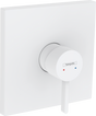 Hansgrohe Finoris Single Lever Shower Mixer For Concealed Installation - Matt White - 76615700