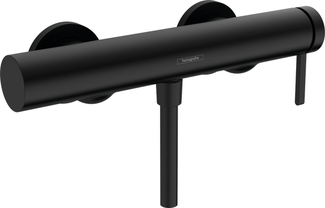 Hansgrohe Finoris Single Lever Shower Mixer For Exposed Installation - Matt Black - 76620670