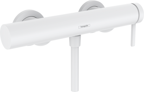 Hansgrohe Finoris Single Lever Shower Mixer For Exposed Installation - Matt White - 76620700