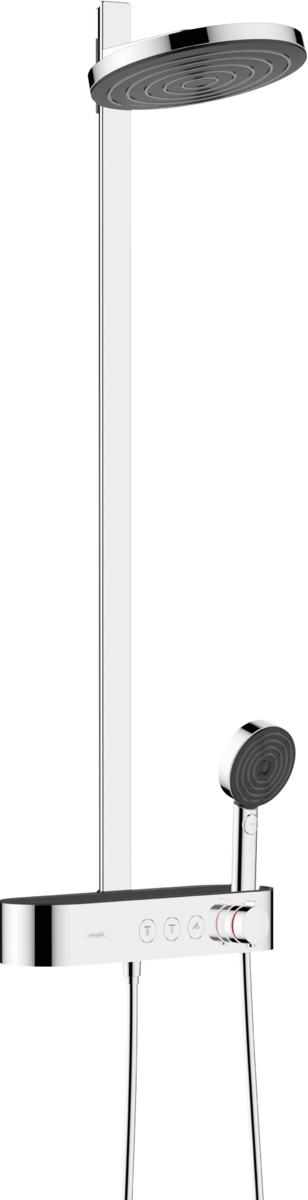 Hansgrohe Pulsify S Showerpipe 260 2jet With Showertablet Select 400 - Chrome - 24240000