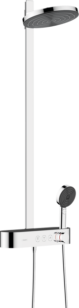 Hansgrohe Pulsify S Showerpipe 260 2jet Ecosmart With Showertablet Select 400 - Chrome - 24241000