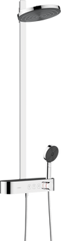 Hansgrohe Pulsify S Showerpipe 260 2jet Ecosmart With Showertablet Select 400 - Chrome - 24241000