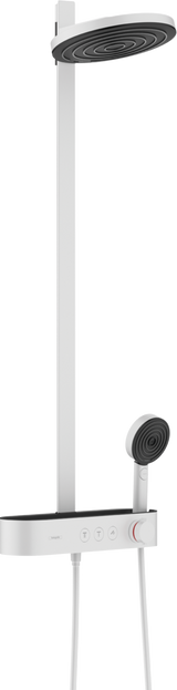 Hansgrohe Pulsify S Showerpipe 260 2jet With Showertablet Select 400 - Matt White - 24240700