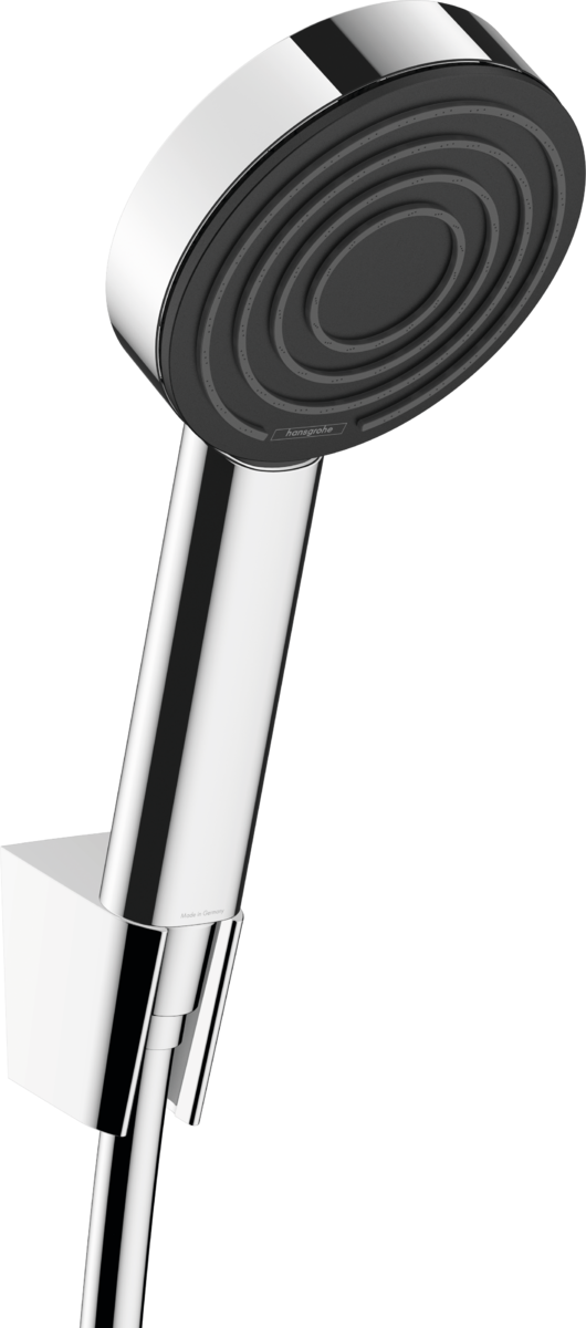 Hansgrohe Pulsify S Shower Holder Set 105 1jet With Shower Hose - Chrome - 24301000