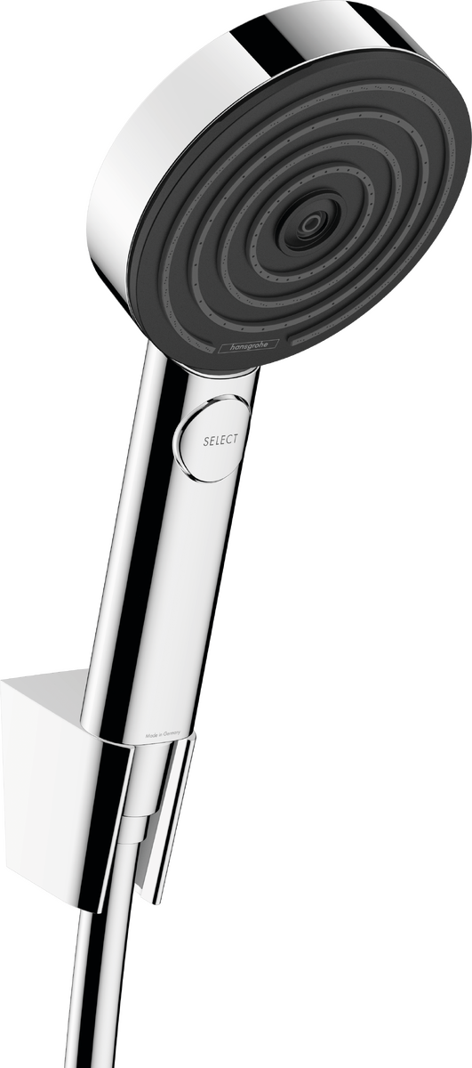 Hansgrohe Pulsify Select S Shower Holder Set 105 3jet Relaxation with Shower Hose 125 Cm - Chrome - 24302000