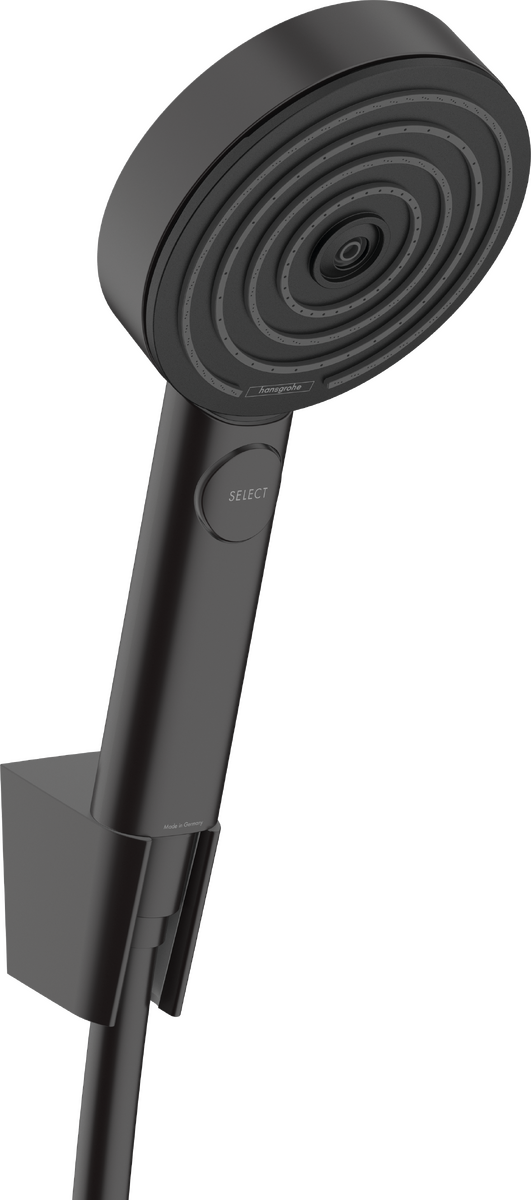 Hansgrohe Pulsify Select S Shower Holder Set 105 3jet Relaxation with Shower Hose 125 Cm - Matt Black - 24302670