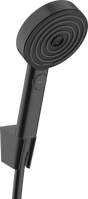 Hansgrohe Pulsify Select S Shower Holder Set 105 3jet Relaxation With Shower Hose 160 Cm - Matt Black - 24303670 - TAP 'N' SHOWER