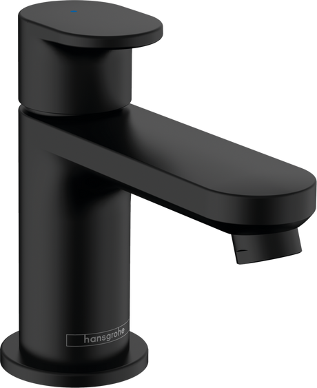 Hansgrohe Vernis Blend Pillar Tap 70 For Cold Water Without Waste Set - Matt Black - 71583670
